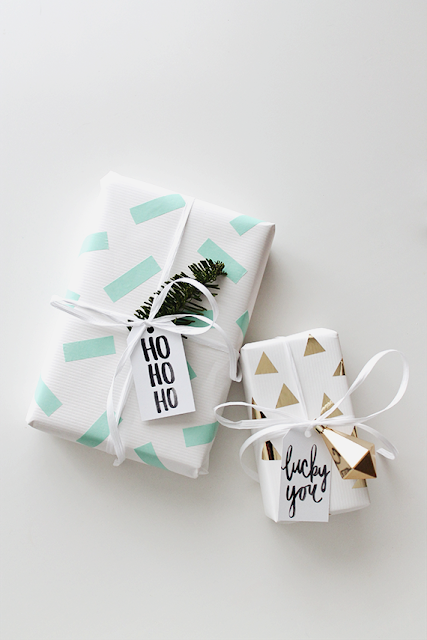 10 Unique Gift Wrapping Ideas /// From Design Fixation