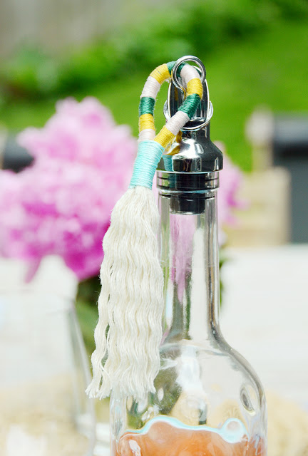 DIY Tassel Wine Stopper With 90+ Cellars /// A Tutorial By Faith Towers of Design Fixation