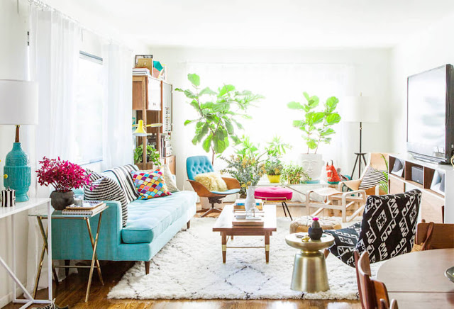 10 Beautiful Boho Chic Interiors /// A Roundup by Design Fixation