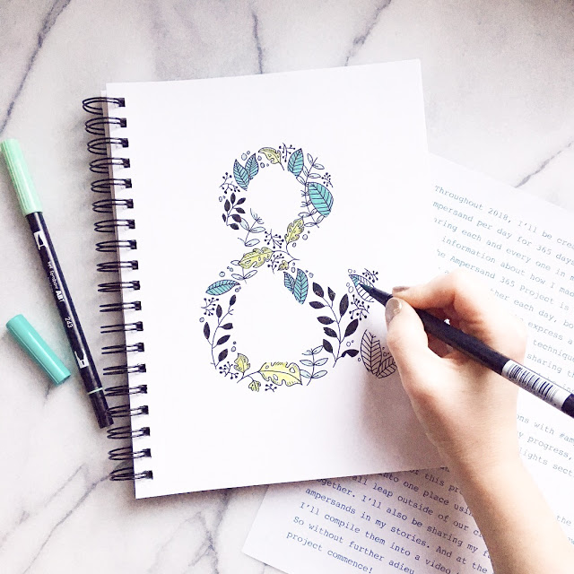 The Ampersand 365 Project /// By Faith Towers Provencher of Design Fixation