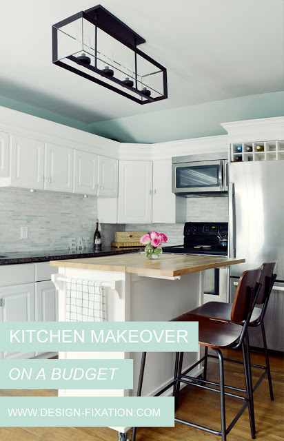 Before & After /// Our Budget Kitchen Makeover