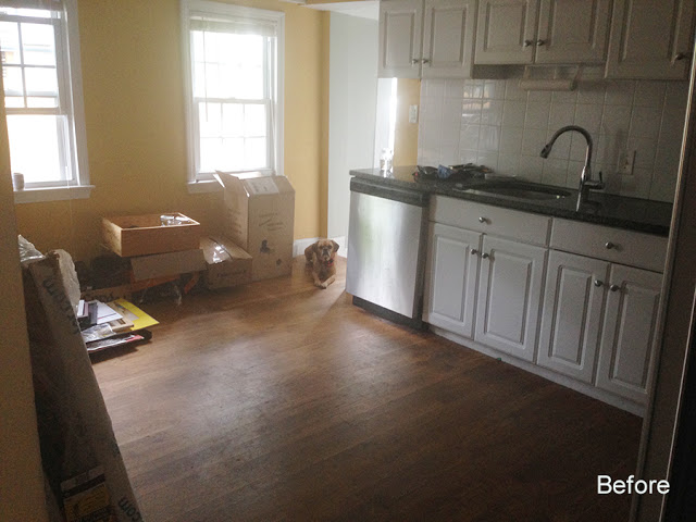 Before & After /// Our Budget Kitchen Makeover