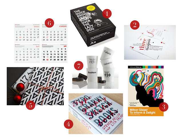 {Typeface Tuesday} Gift Guide For Typography Lovers