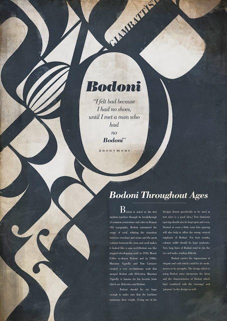{Typeface Tuesday} Bodoni