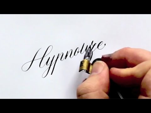 Typeface Tuesday /// Calligraphy In Motion