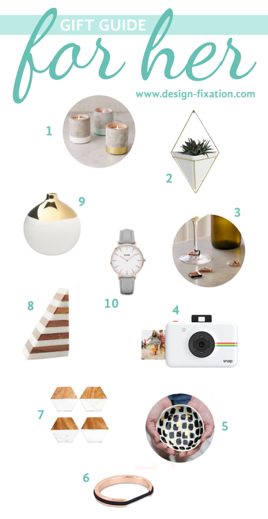 Holiday Gift Guide /// For Her (Under $100)
