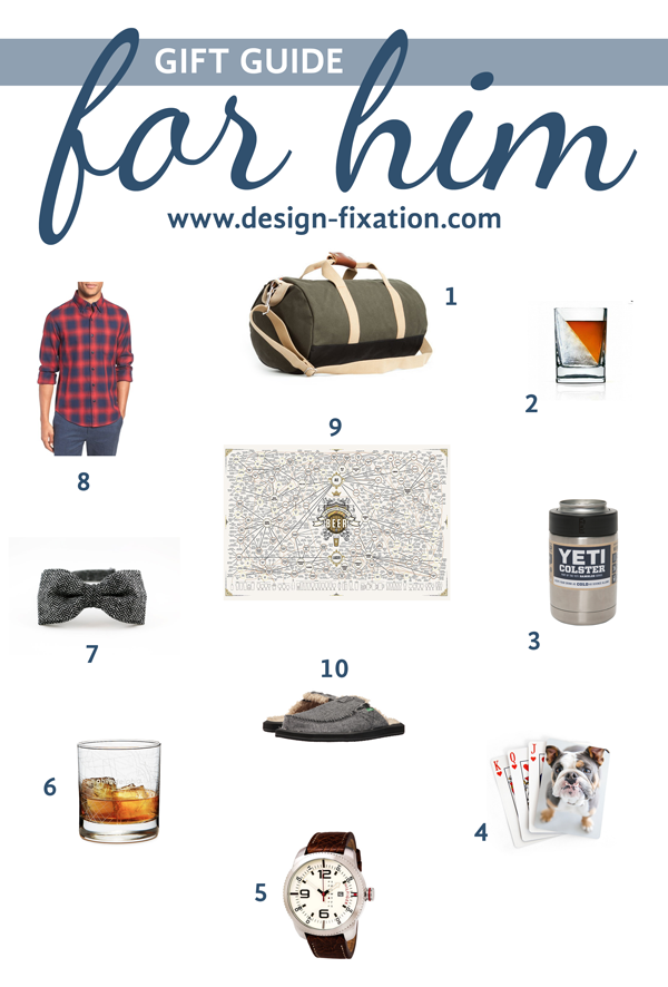 Gift Guide /// For Him (Under $100)