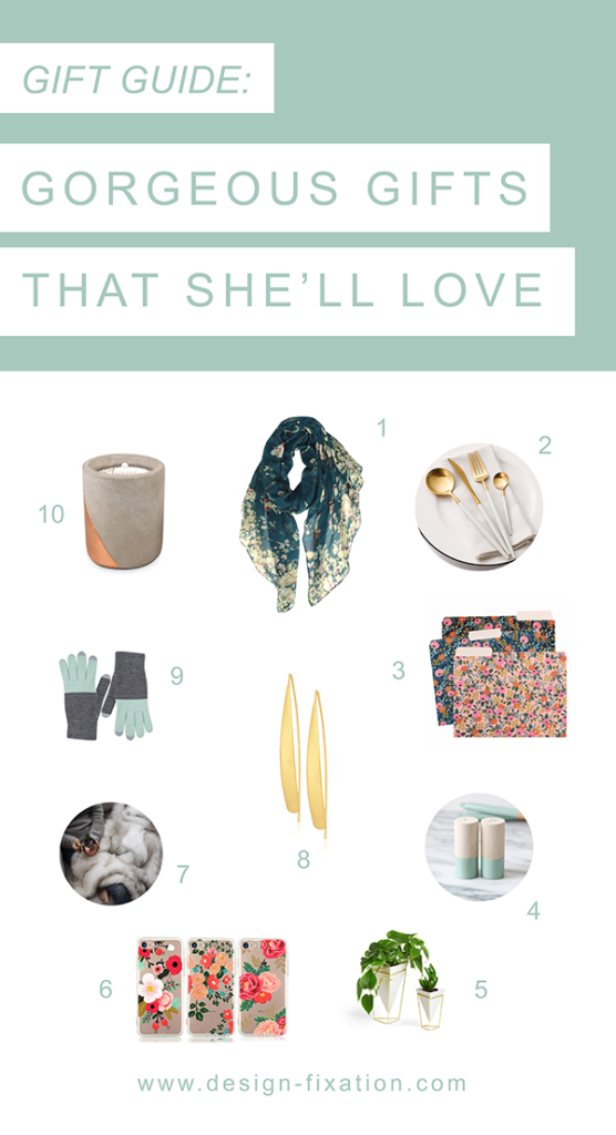 Gift Guide /// 10 Perfect Holiday Gifts For Her