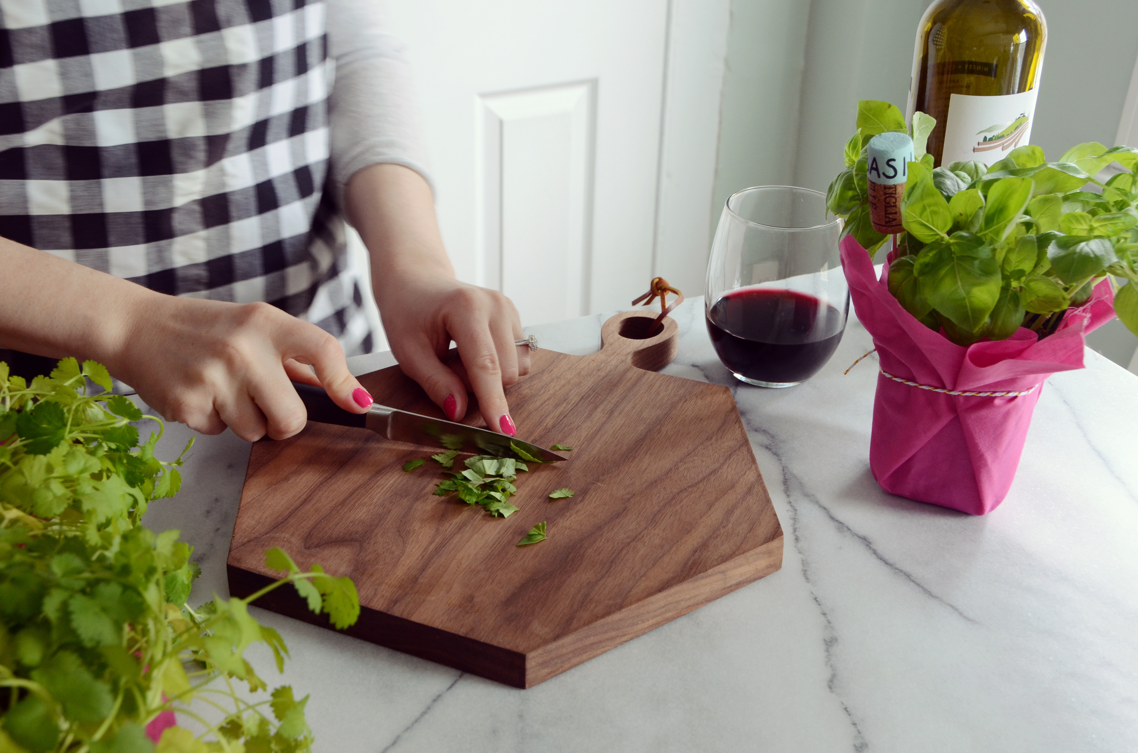 DIY Wine Cork Plant Markers With 90+ Cellars /// By Design Fixation