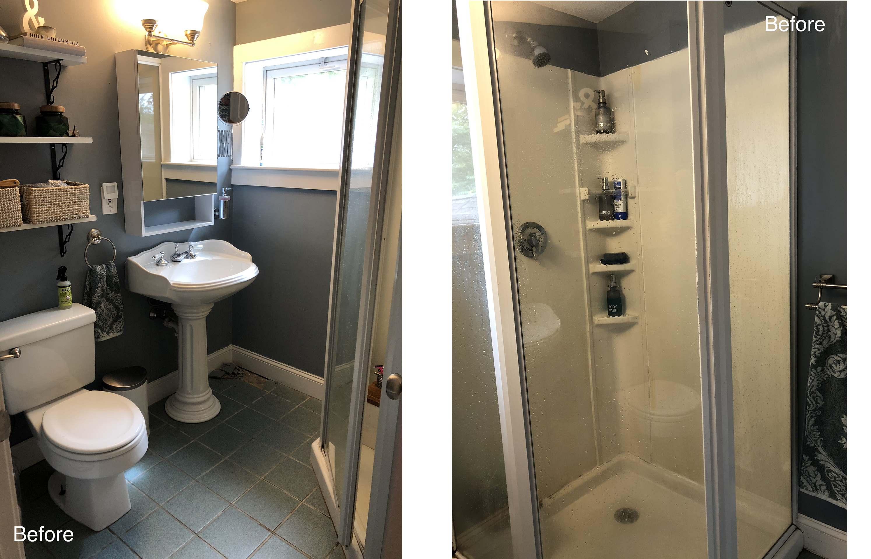 One Room Challenge: How To Maximize A Small Bathroom /// By Design Fixation #renovation #bhgorc #oneroomchallenge