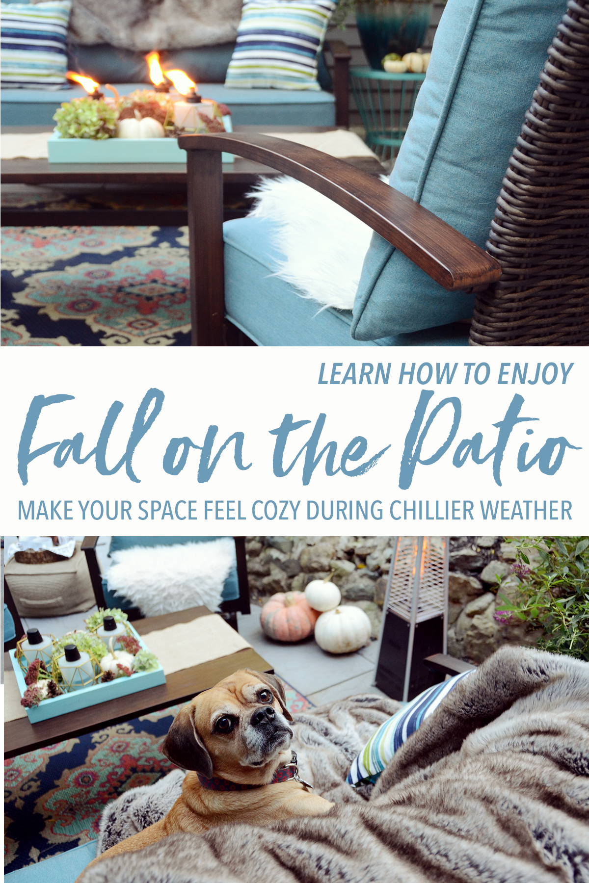 Falling For Fall: Patio Ideas That Will Extend The Life of Your Outdoor Space | Fall Patio Ideas /// By Design Fixation #fall #patio #ideas