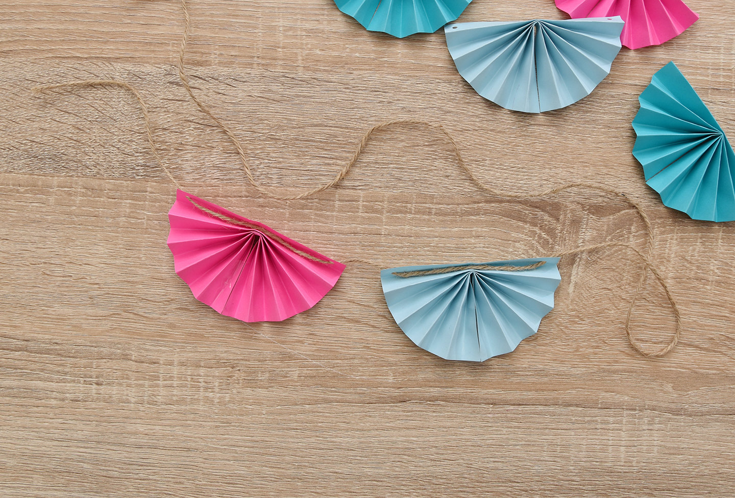 Learn How To Make Your Own Colorful DIY Paper Garland | Design Fixation