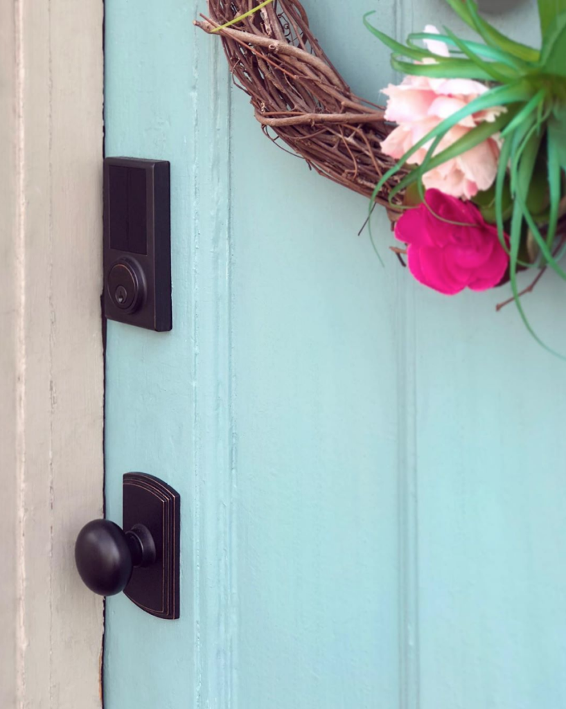 A New Delaney Smart Lock For The Win! The Best Smart Lock For Our Home /// By Faith Towers Provencher of Design Fixation #smart #home #lock