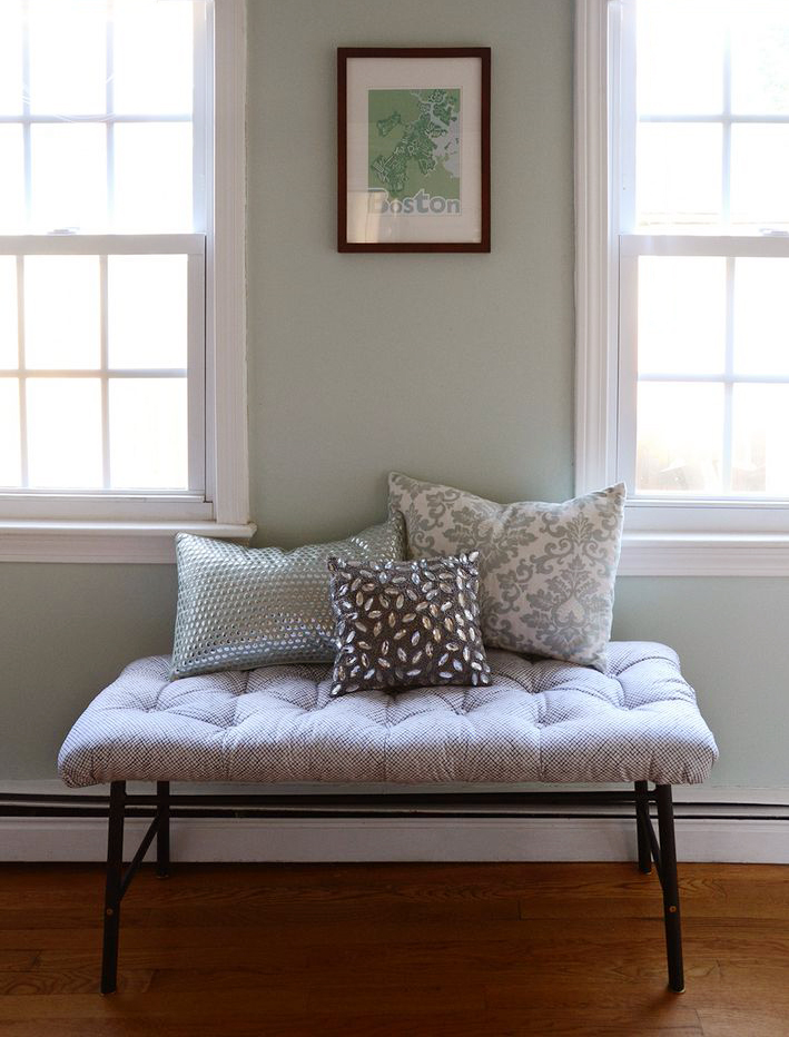 Upholstered bench IKEA hack! 10 Best IKEA Hack Ideas For Every Room In Your Home /// By Faith Towers Provencher of Design Fixation #diy #home #decor #furniture