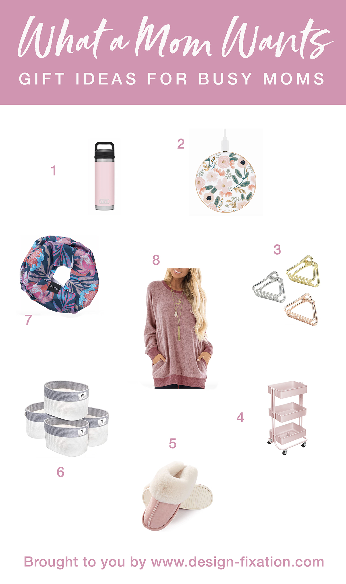 Gift Ideas For Moms (That She's Sure To Adore!) /// By Design Fixation #gift_guide #mom #bestie